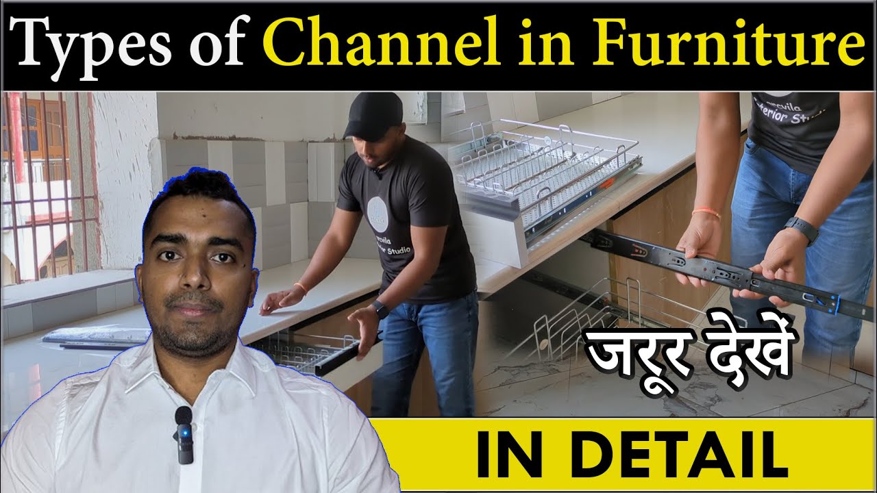 Telescopic Channels | Types of Channel Used in Furniture | Soft Close VS Plain Channel in Detail
