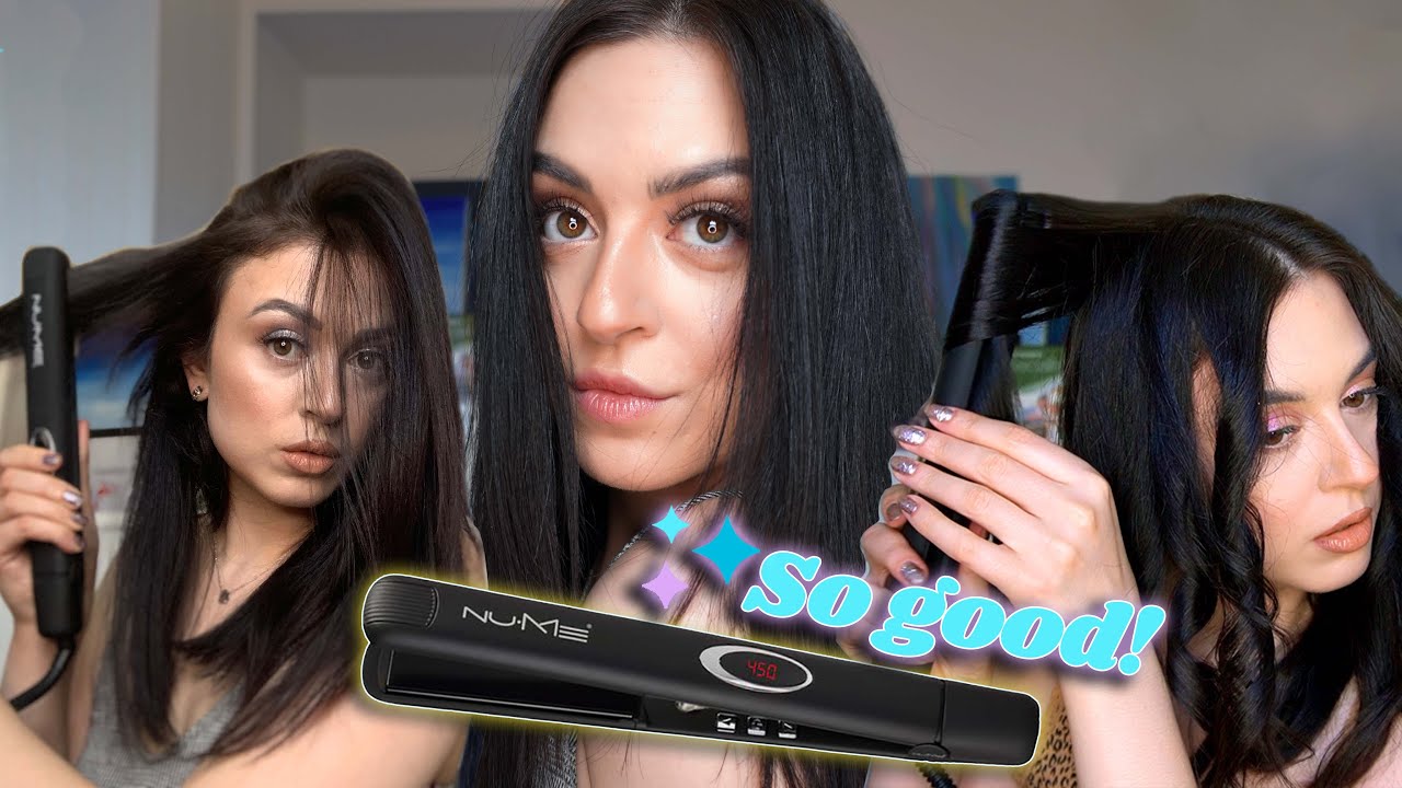 Nume Megastar 1 inch Straightener Review & Demo