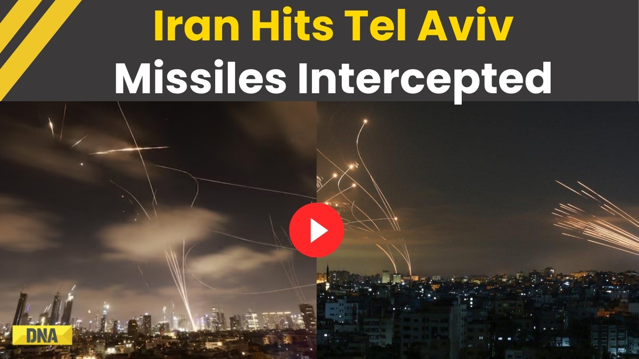 Iran Israel War: Tel Aviv Under Fire | Iran Launches Missiles At Israel's Heart As Sirens Blare