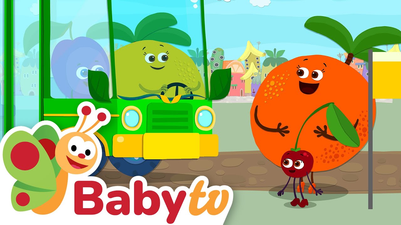 The Wheels on the Bus | Fruity Music Performance | BabyTV