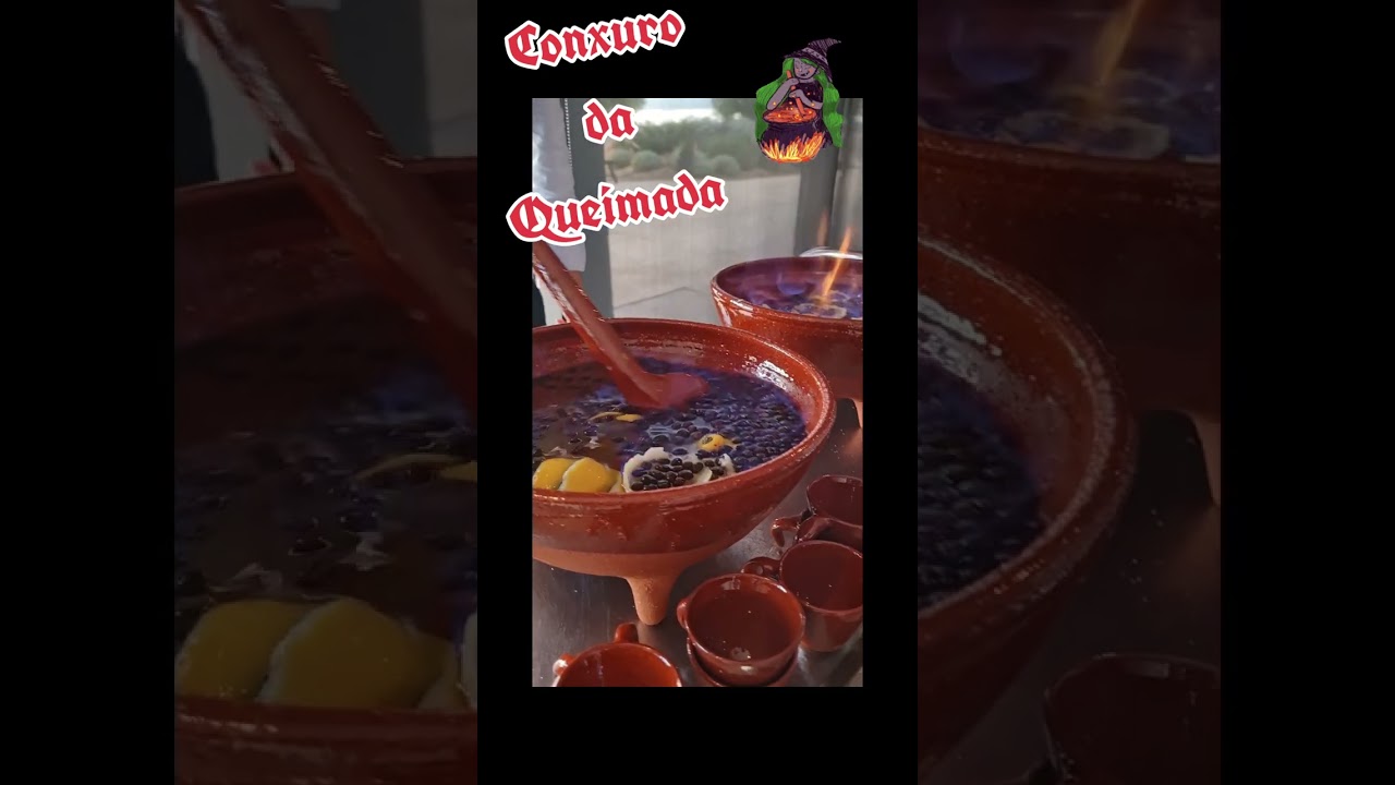 Mouchos, coruxas, sapos e bruxas... Conxuro da Queimada #Conxuro #Queimada