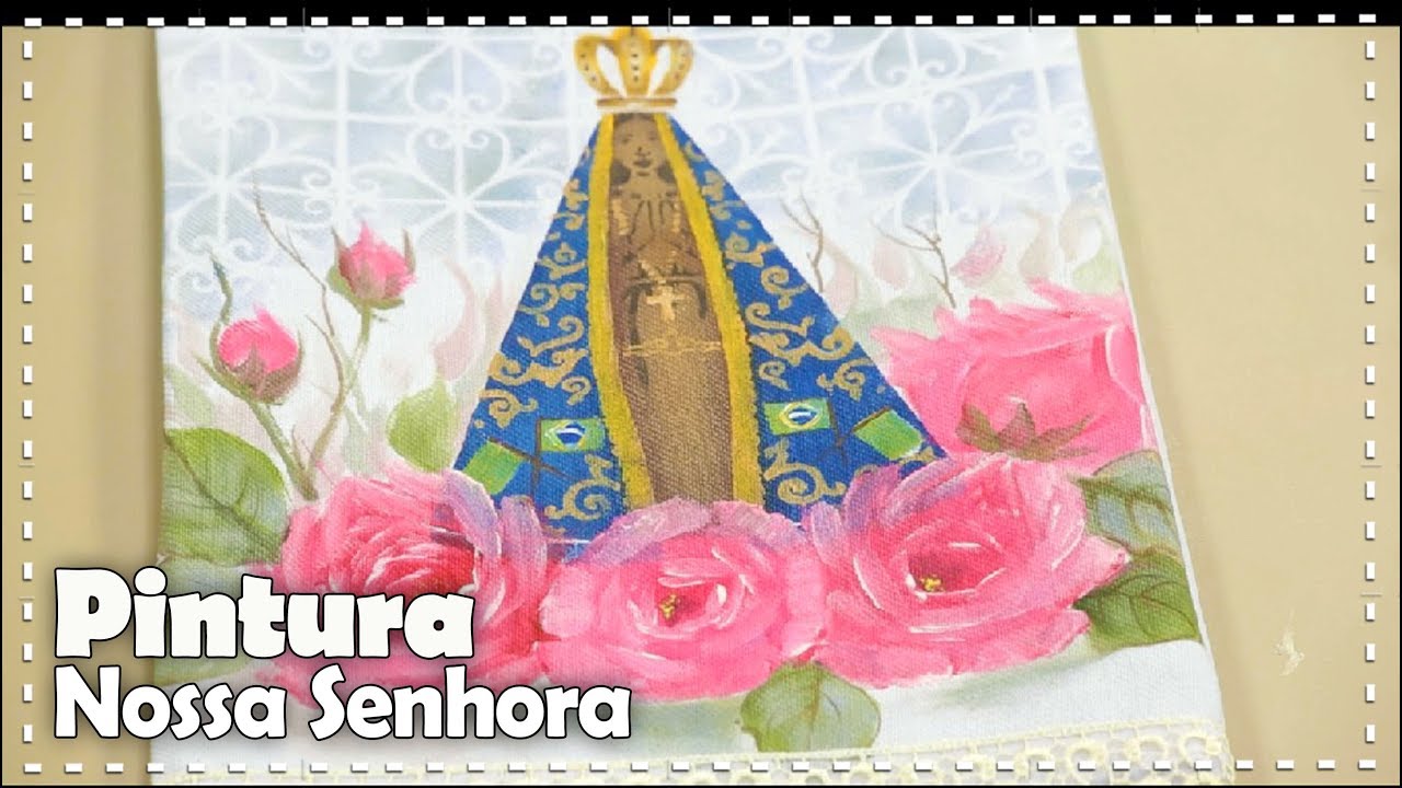 PINTURA DE NOSSA SENHORA com Juari Souza - Programa Arte Brasil - 05/04/2018