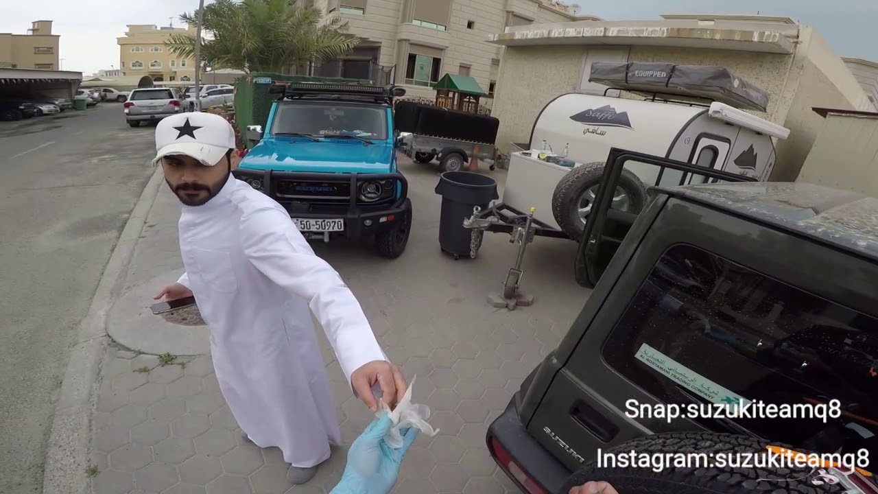 طريقة تركيب اكسسوارات علي سوزوكي جمني الجديد  (تجهيز موتر كامل بالاكسسوارات )