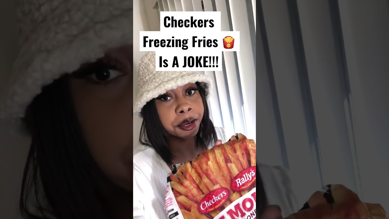 Заморозка картофеля фри от Checkers 🍟 &mdash; это шутка!!!! #видеоблогер #гурман #фастфуд