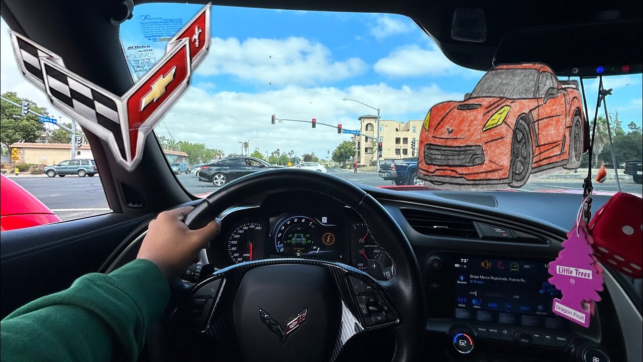 Straight Piped C7 Corvette POV (PURE V8 SOUND)