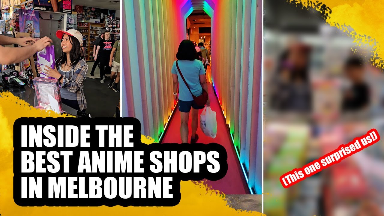 Inside The BIGGEST Anime Stores in Melbourne (the last surprised us) #shorts #anime #melbourne