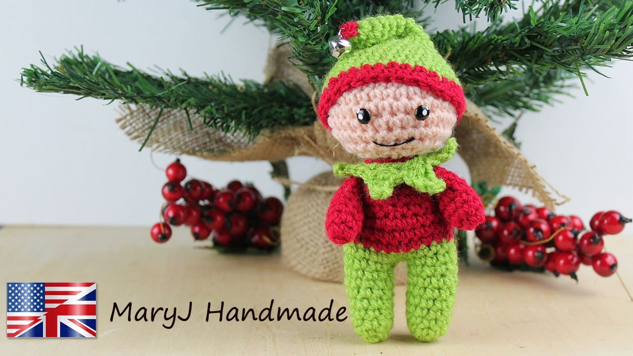 Amigurumi ELF, tutorial in English