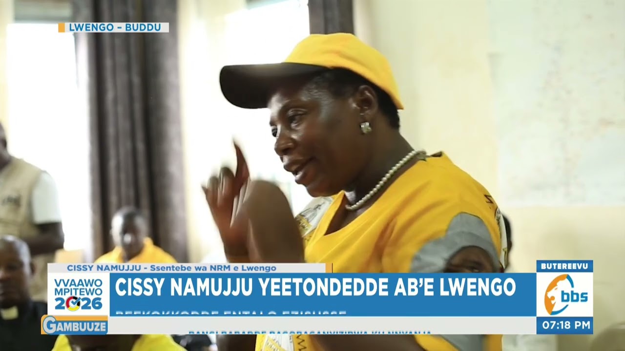 Cissy Namujju Yeetondedde ab’e Lwengo, Abasabye Okukolera Awamu