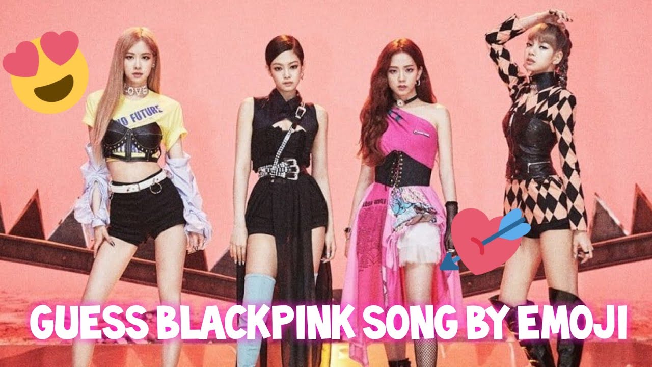 GUESS BLACKPINK SONG BY EMOJI