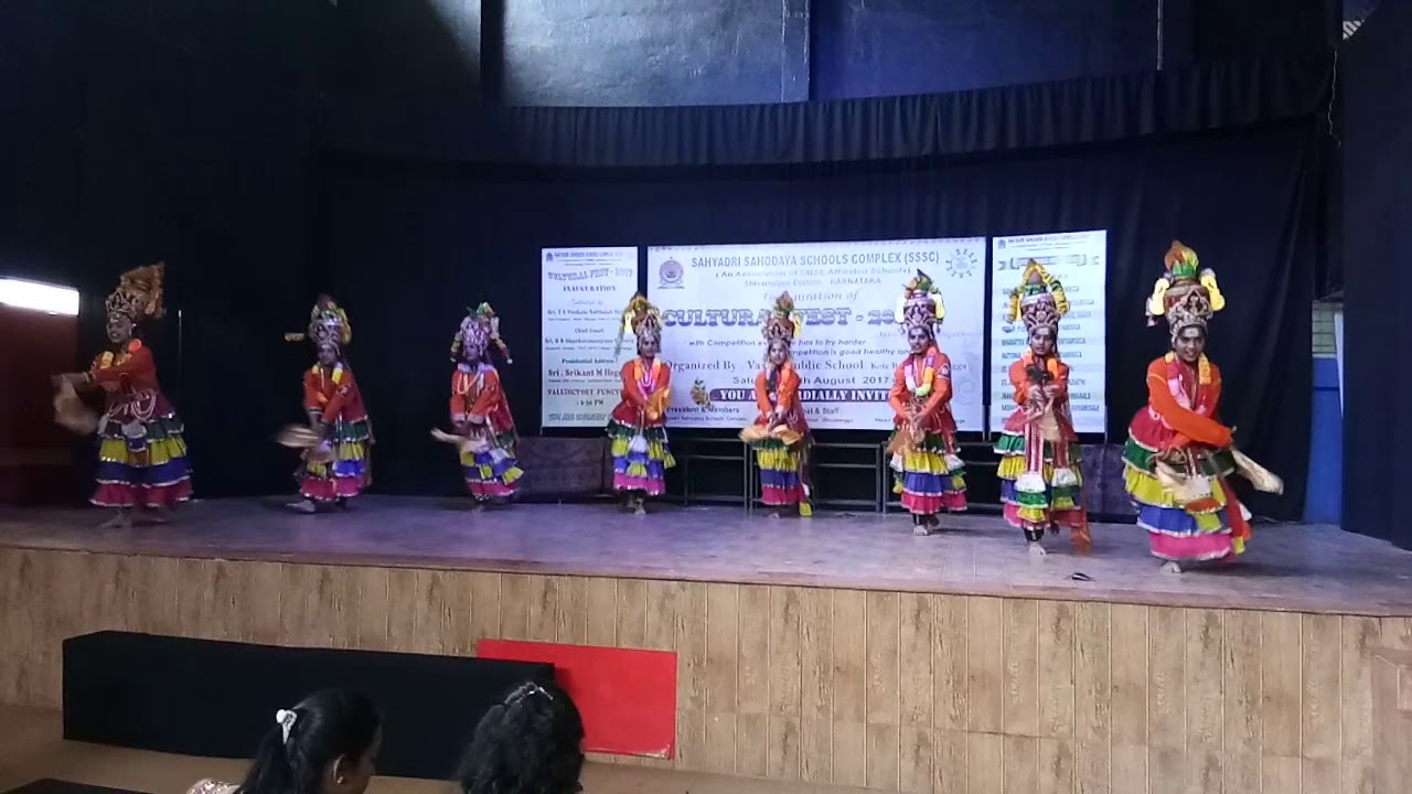Halakki Dance by St Norbert School students .