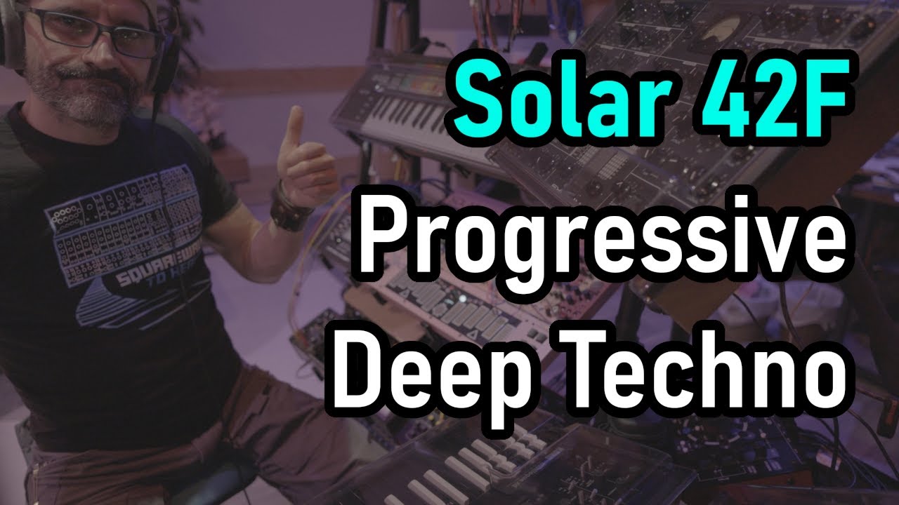 Solar 42F Progressive Deep Techno | 2025-04-16 // Solar 42F jam over Ableton VSTs MIDI clips & H90