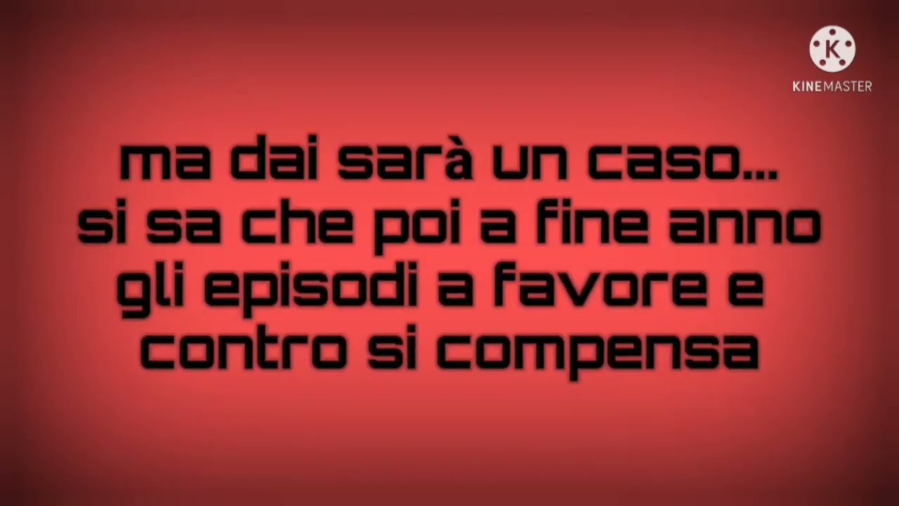 Serie A 21/22 episodi arbitrali a favore dell'Inter/contro il Milan in questo simpatico campionato