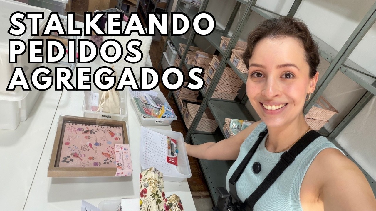 Stalkeando Pedidos Agregados da Minha Papelaria Online | Bia Winston