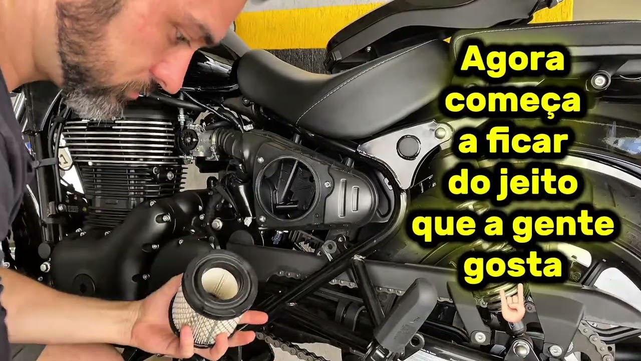 Instalando a Tampa de Alto Fluxo da Meteor 350 - Royal Enfield 