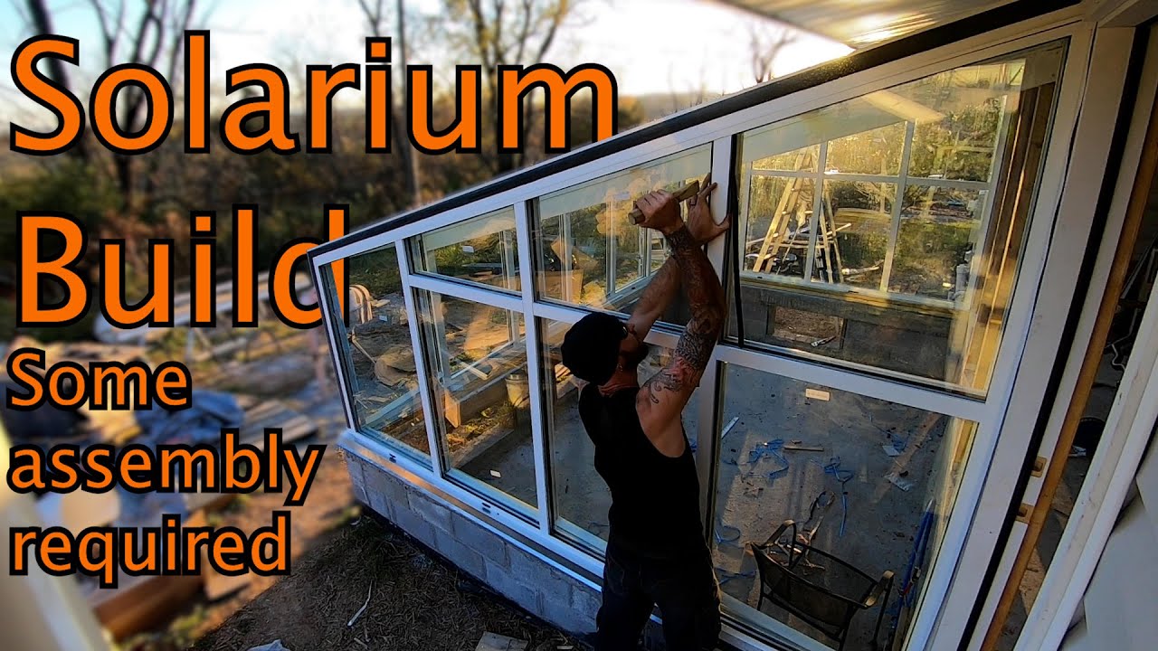 Building a SOLARIUM to Grow Food! (ep14)
