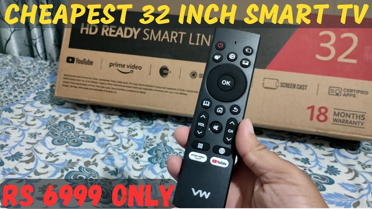 I Bought Cheapest 32 Inch SMART TV At Rs 6999 Only | VW 32 Inch TV