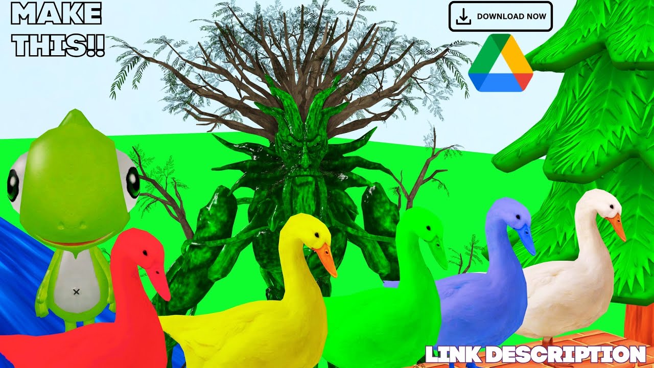 Make a 3D Long Slide Animal Race in iClone 8 | Cartoon Tutorial Project File Free Download