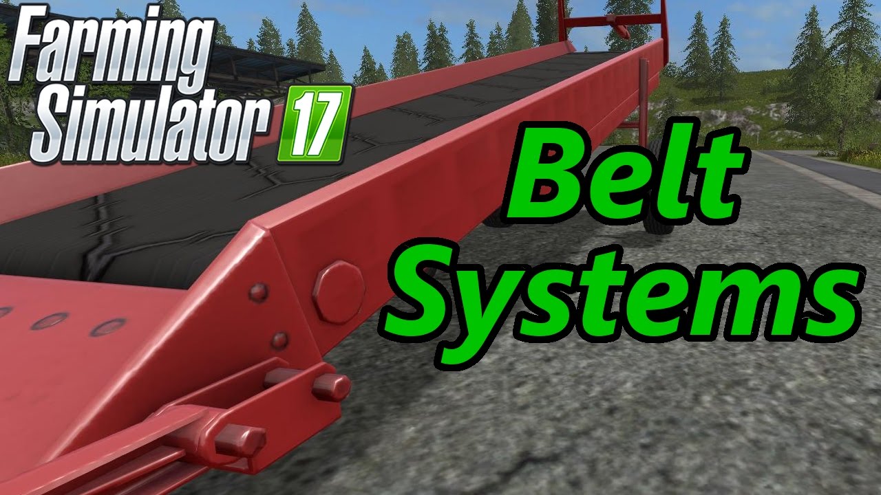 Обучающее видео по Farming Simulator 17 | Системы ремней