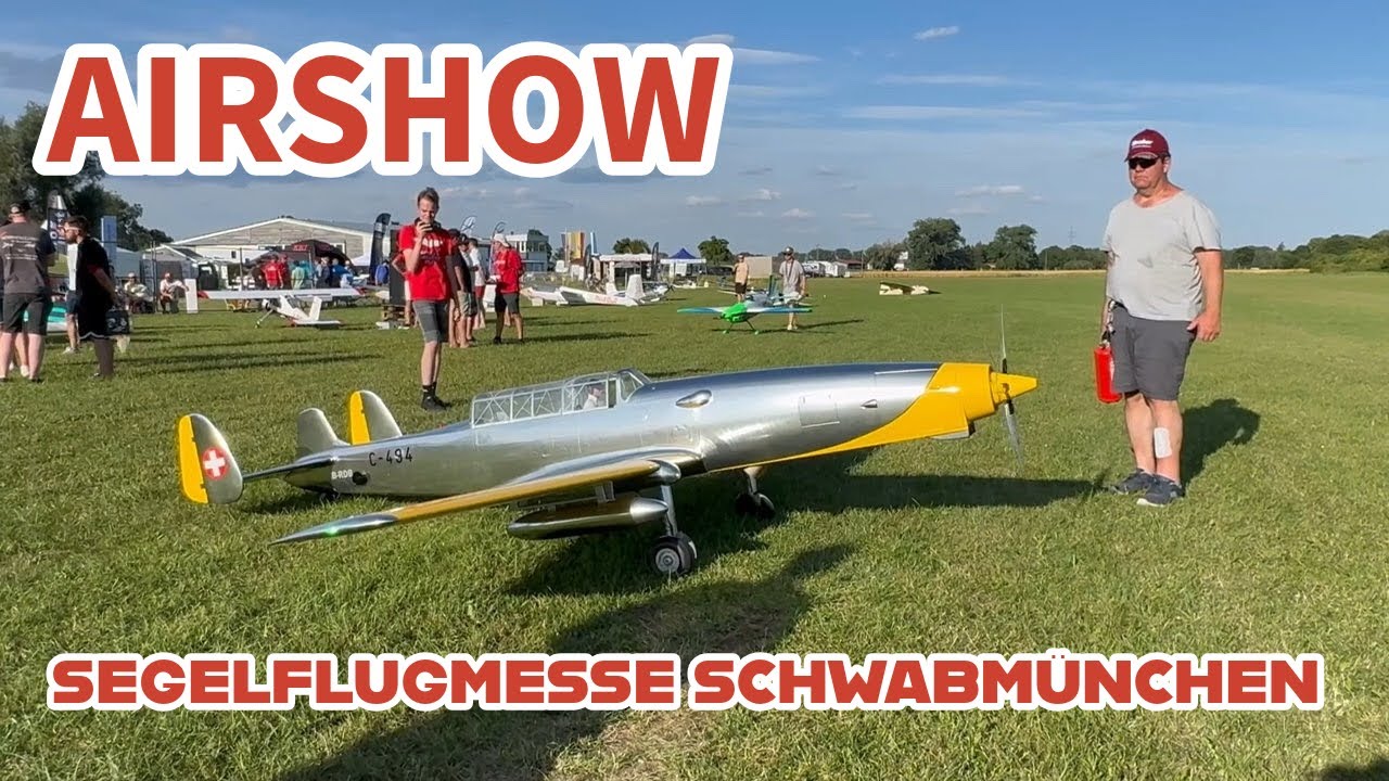 FLUGSHOW auf der Segelflugmesse Schwabmünchen