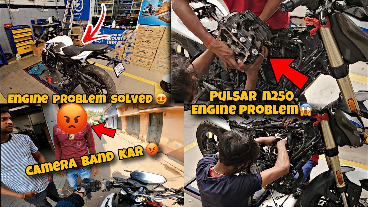 Finally My New Pulsar N250 Engine Problem Solved 😱😍 || Good News For All Pulsar N250 Lovers || 😍