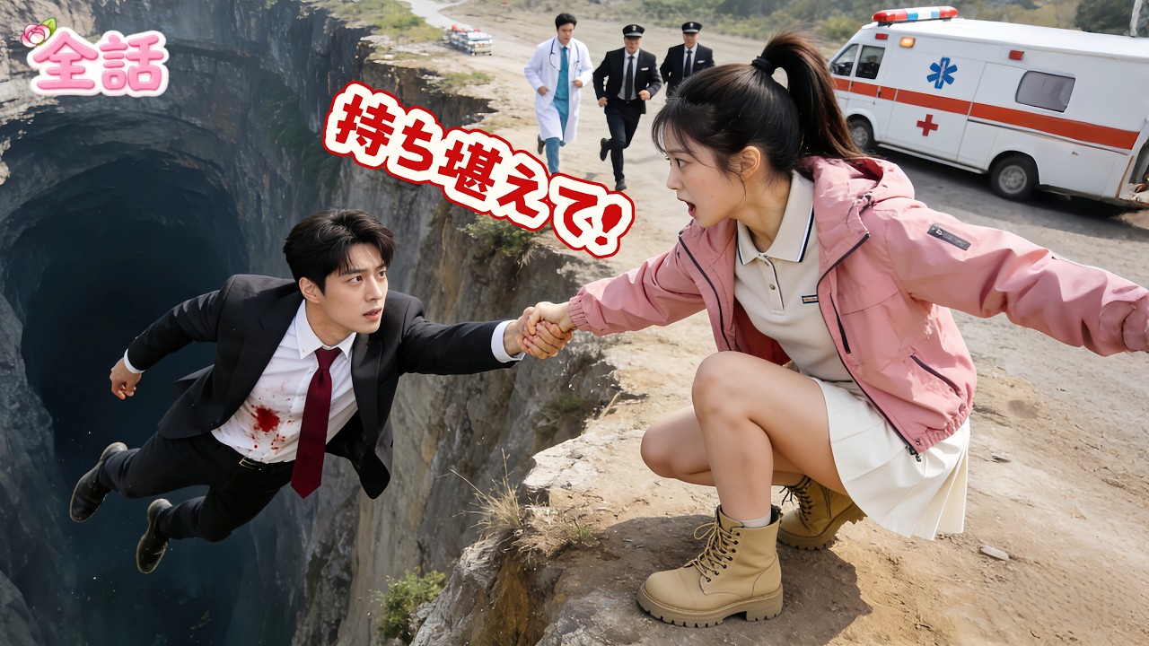 【日本語吹き替え版】崖から転落したCEOに誰も気づかない――だが貧しい少女だけが命がけで救出！そこから恋が始まる大逆転！#ショートドラマ#中国ドラマ #短編ドラマ#日本語字幕#キスシーン一