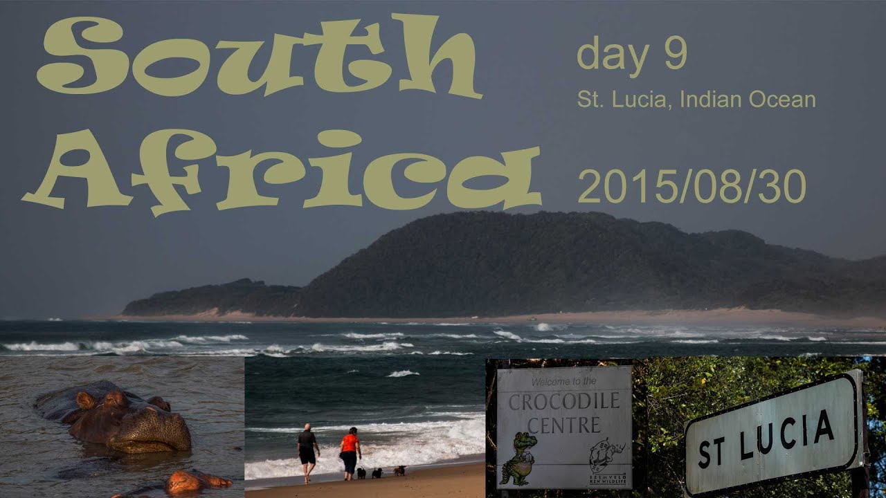 South Africa - St. Lucia - say Hello to crocodiles and hippos | Vlog