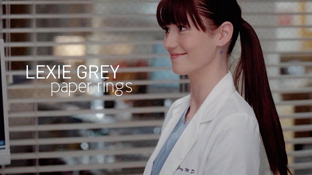 lexie grey | paper rings