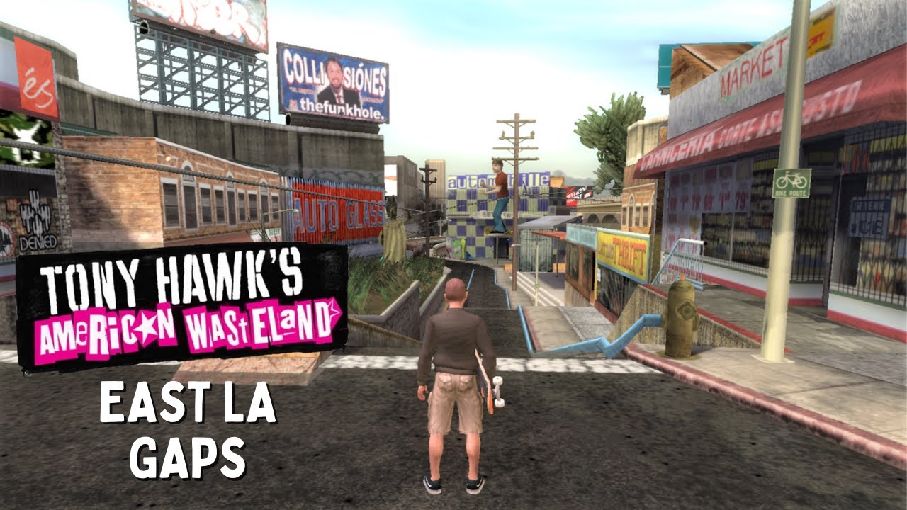 Tony Hawk's American Wasteland: East LA Gaps!