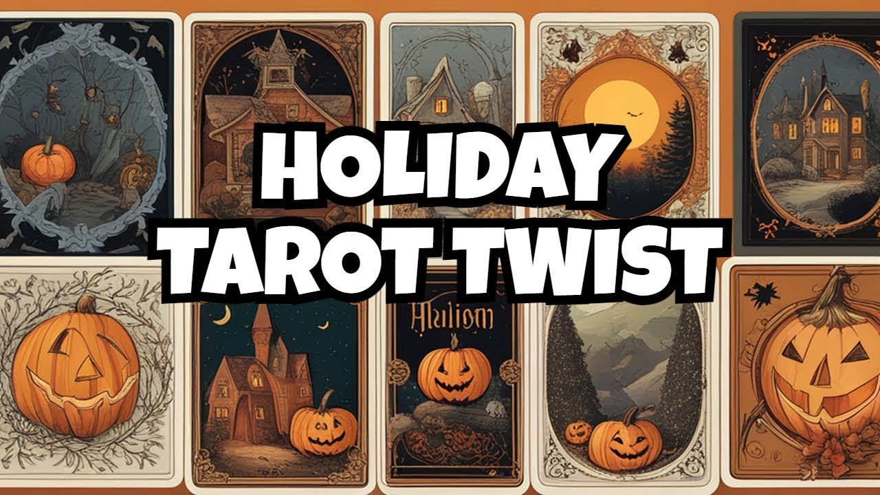🏮 🎃 Holiday Tarot Twist🎄78 Tarot Halloween & Creatures of the Night Decks