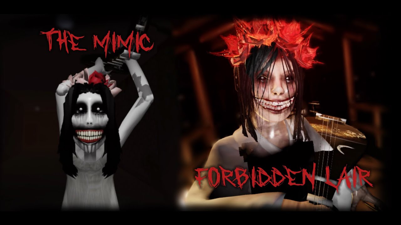The Mimic and Forbidden Lair Jumpscares Comparison | Roblox