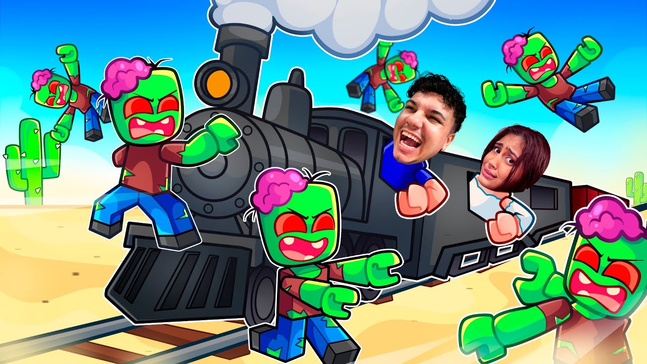Sobreviva no TRILHOS MORTAIS do ROBLOX! (Dead Rails)