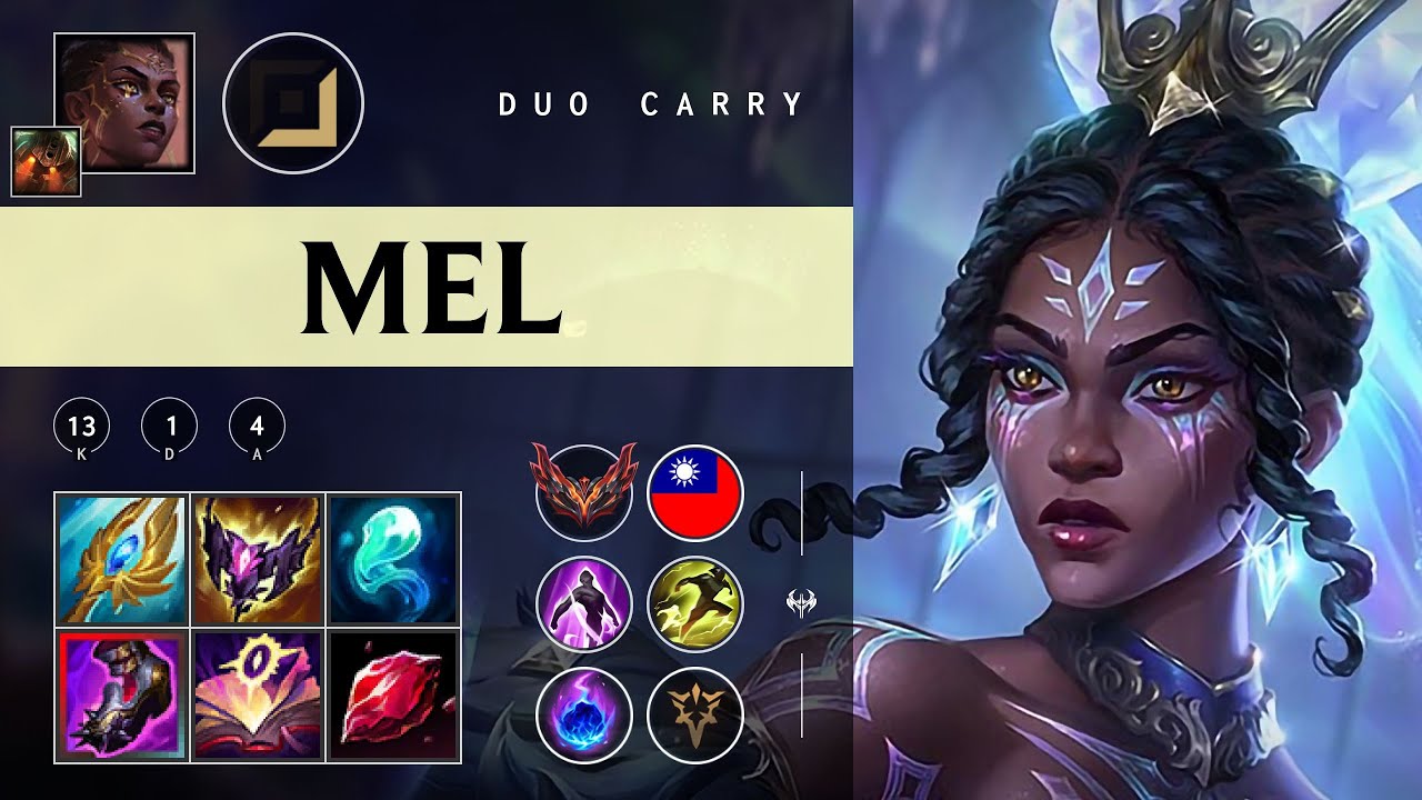 Mel Carry vs Yasuo - TW Grandmaster Patch 25.24
