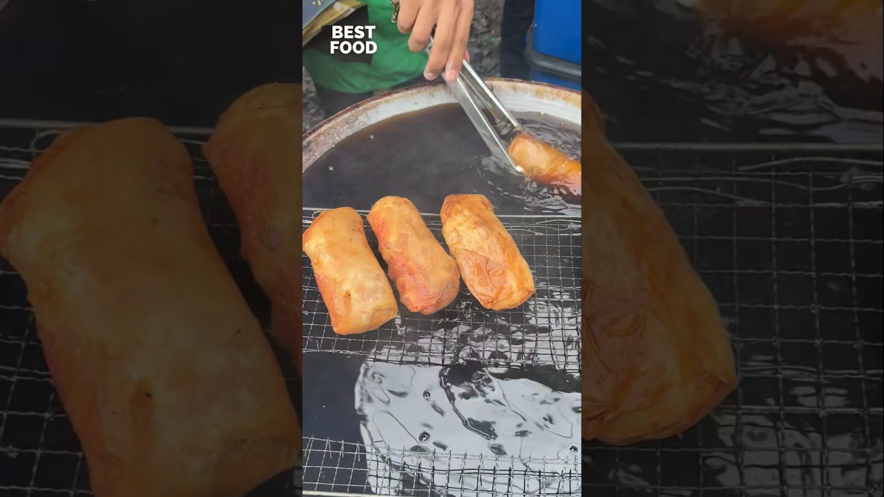 Unique Roti Goreng (Fried Bread) 😋📍Pasar Malam Padang Jawa