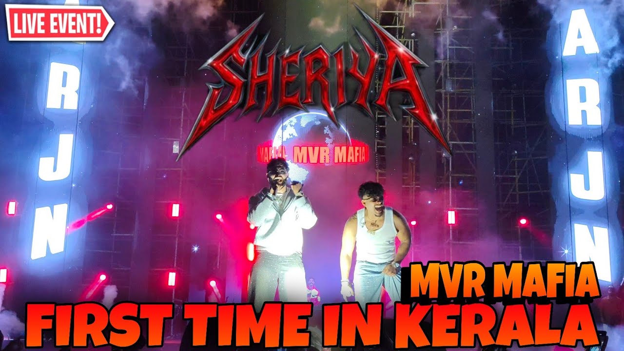 ARJN X KDS  - SHERIYA (Official Concert Video) | Kochi | Latest Malayalam Rap Concert 