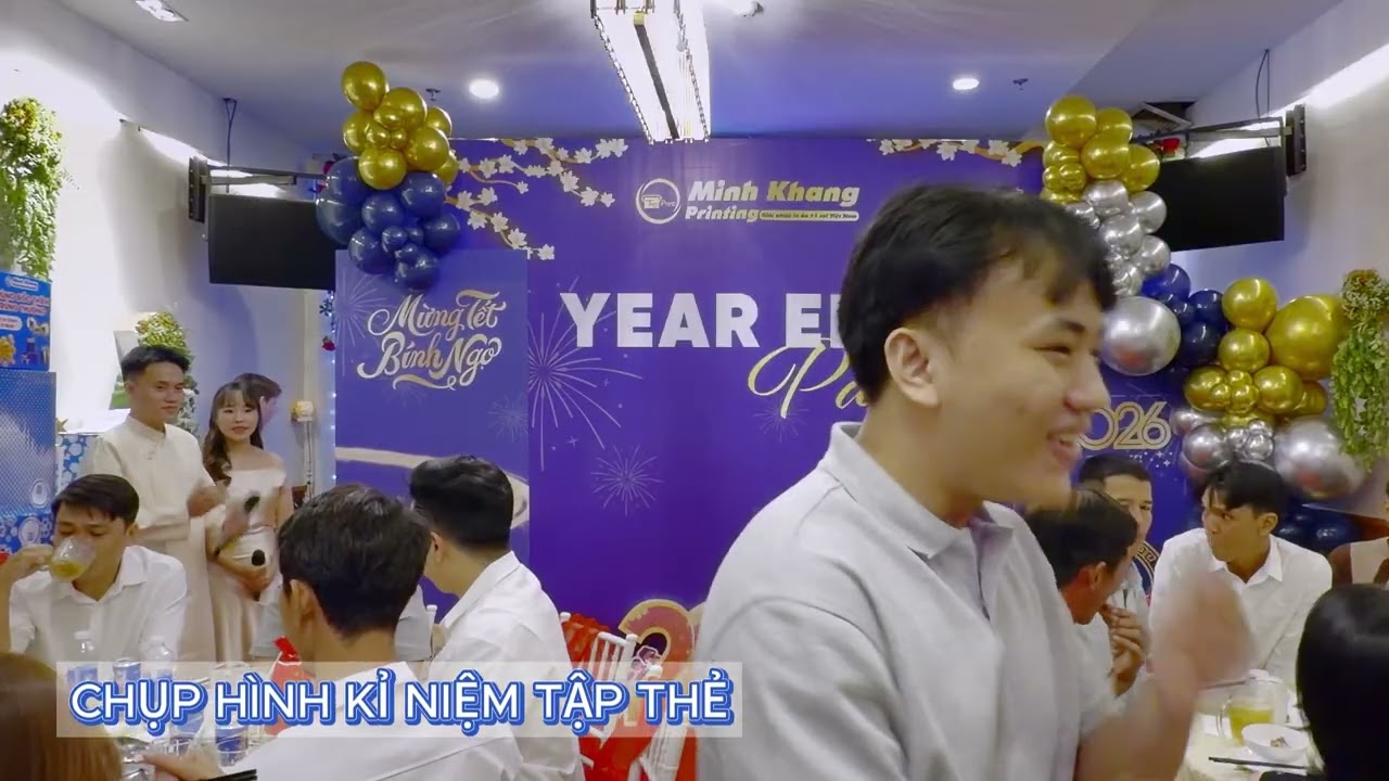 TIỆC TẤT NIÊN 2025 CÔNG TY IN MINH KHANG