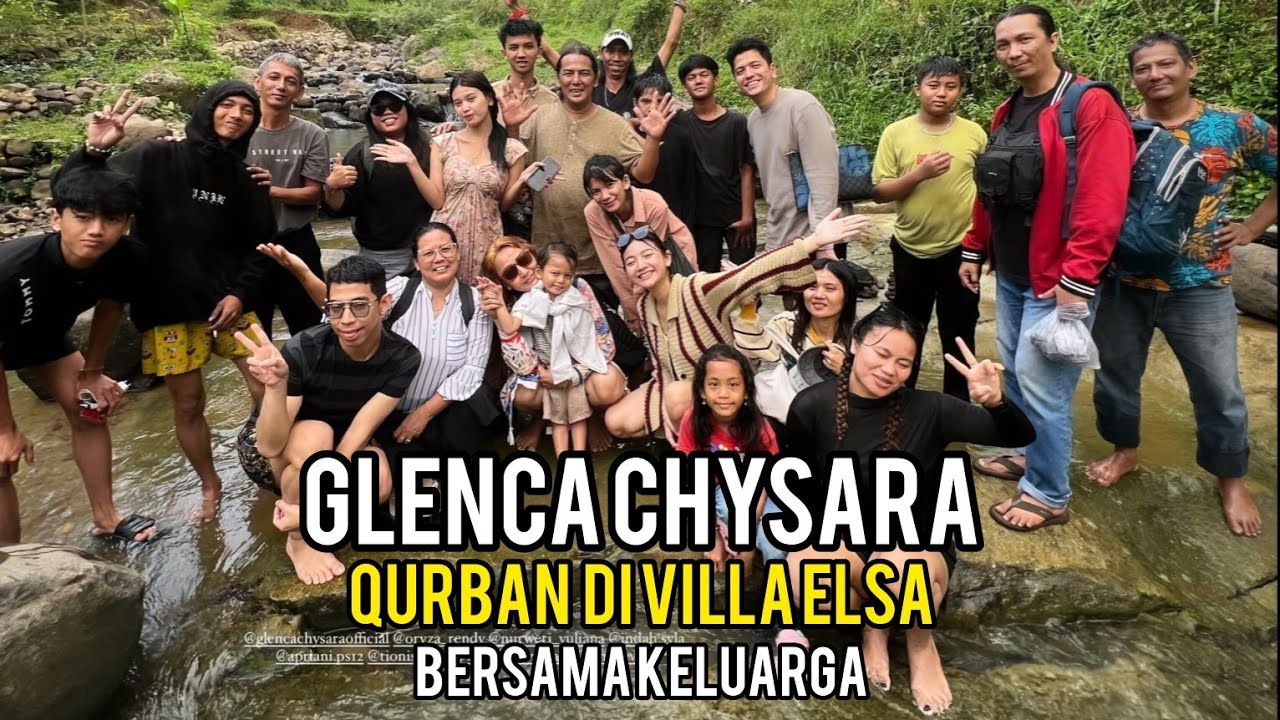 QURBAN SAPI SI GANTENG BINO , DI VILLA ELSA BERSAMA KELUARGA TERCINTA