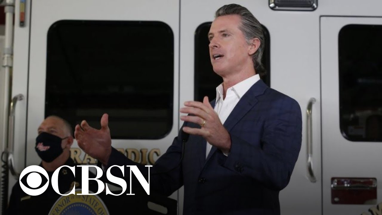 California governor warns of state budget shortfall, looming 25% unemployment rate