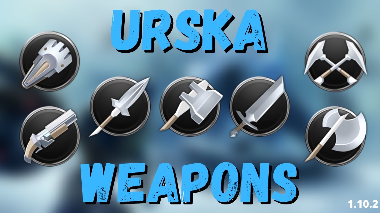 Urska Weapons | All Weapon Builds - Dauntless 1.10.2