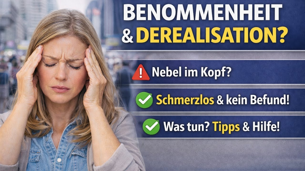 Benommenheit & Derealisation: Warum sich alles unwirklich anfühlt (ohne Befund)