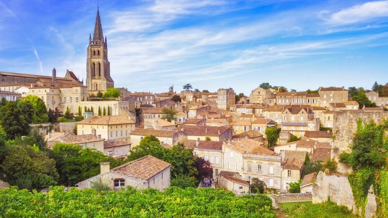 San Emilyon Fransa Saint Emilion France - Şarap Tadımı Wine Tasting