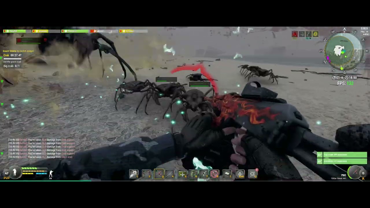 Will To Live Online   Giant Crab Boss