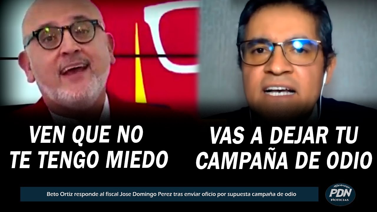 Beto Ortiz responds to Attorney General Perez after sending a letter alleging a hate campaign fro...