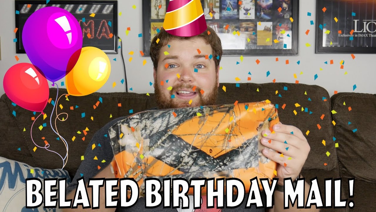 Belated Birthday Mail! - Mail Video
