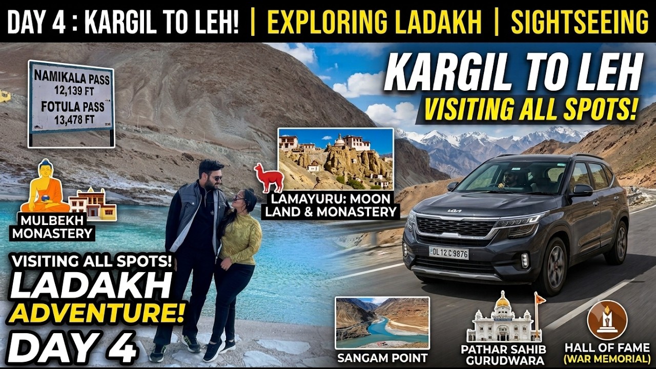 Kargil to Leh Day Trip Itinerary: What to See & Road Conditions