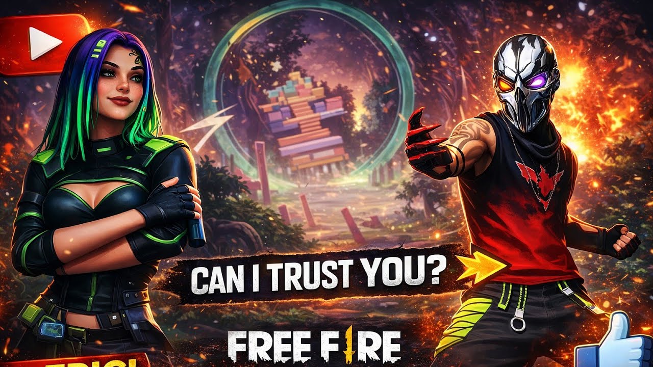 Can I Trust Him? (Free Fire Challenge) 😈🔥