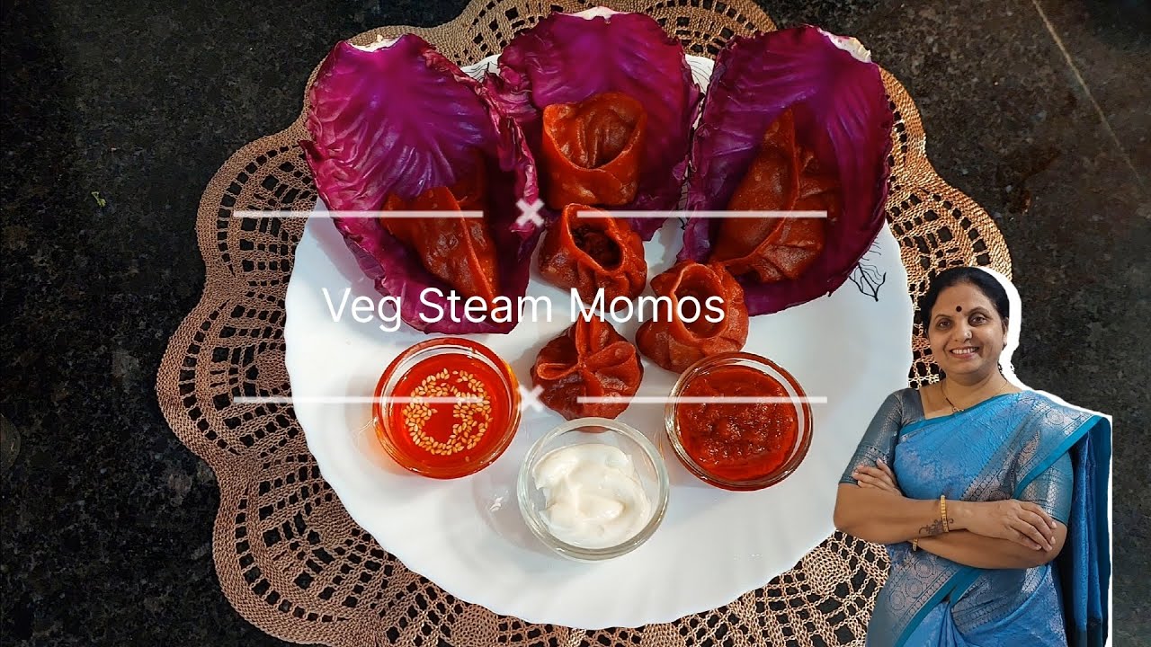 Healthy Vegetable Momos Recipe | Steamed Veg Momos at Home | No Maida Momos