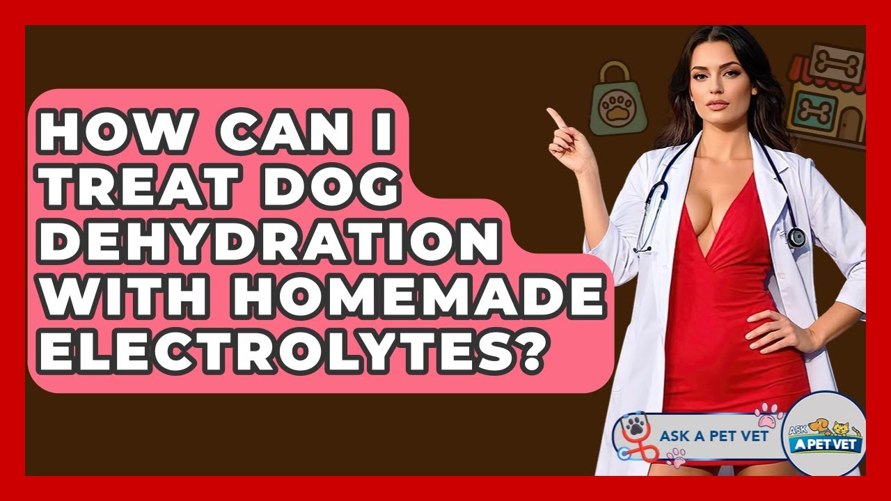 How Can I Treat Dog Dehydration With Homemade Electrolytes? - Ask A Pet Vet