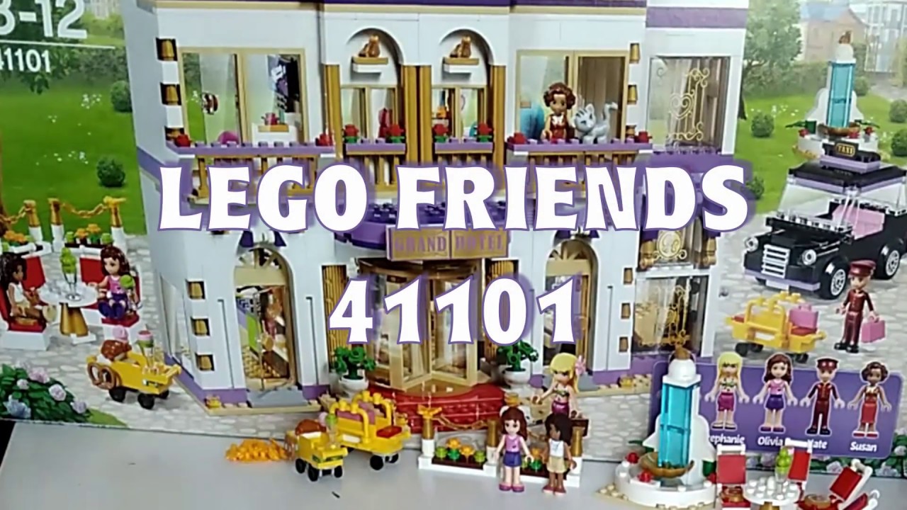 LEGO friends-Grand Hotel-budowanie 💓