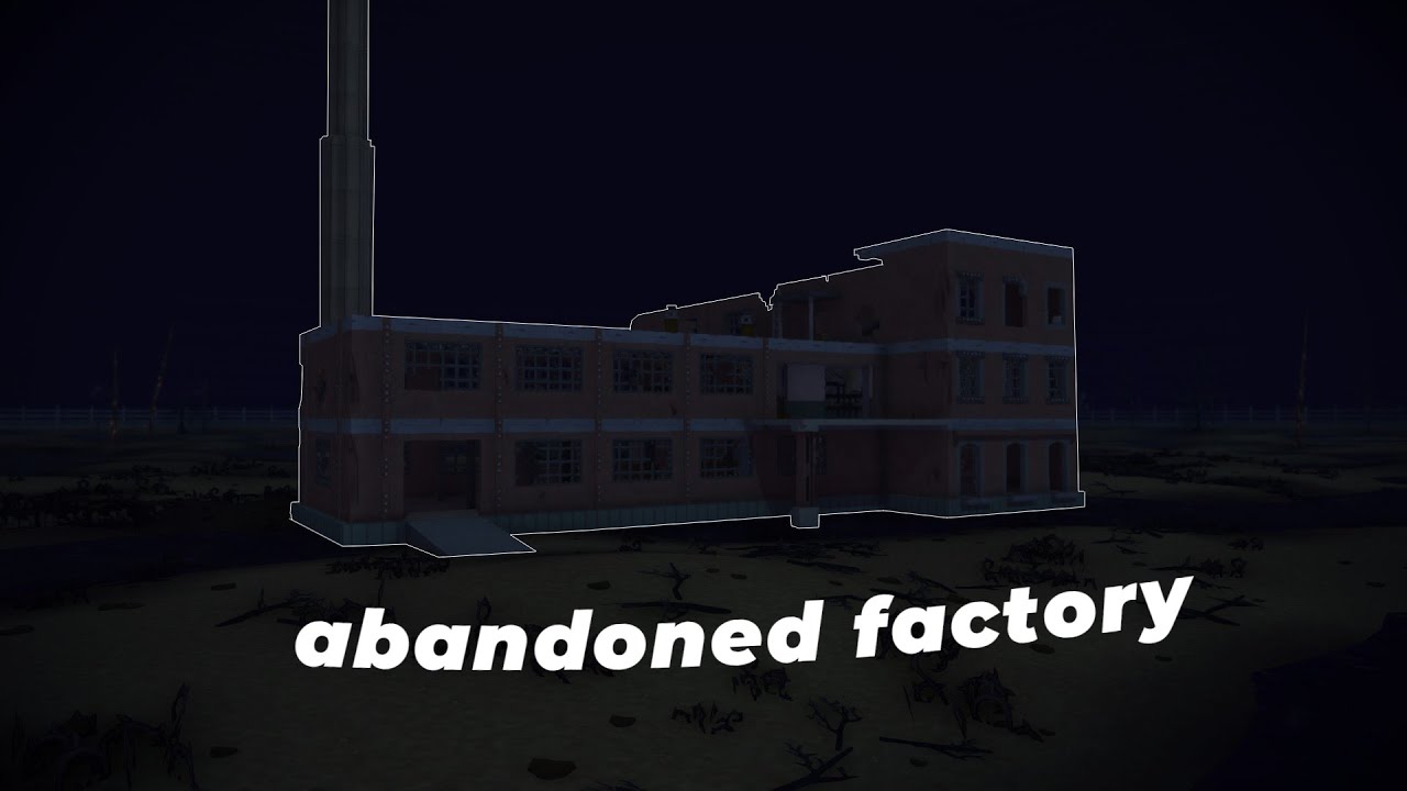 Abandoned Factory I Scrapmechanic Analog horror