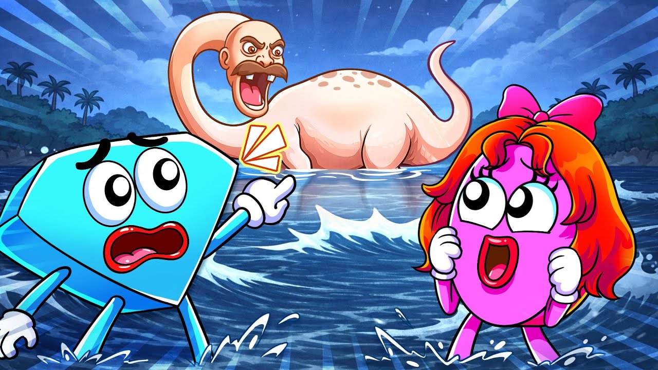SAVE THE SHAPES Lost In The Ocean?! Cartoon Animation